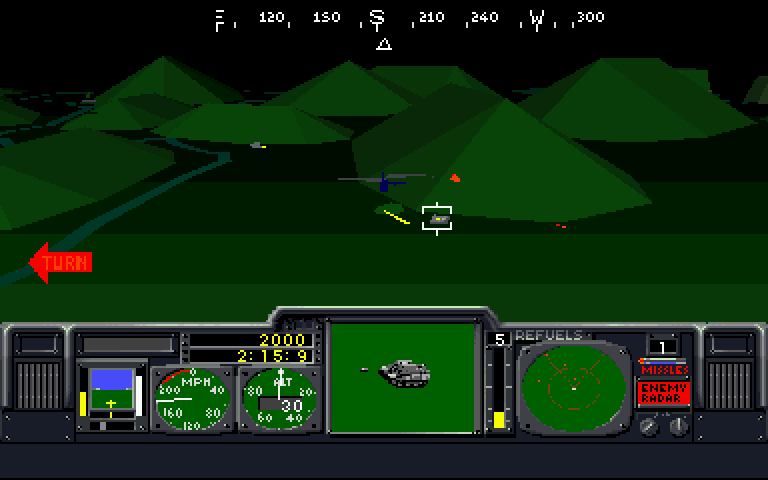 Steel Talons [Falcon030] atari screenshot